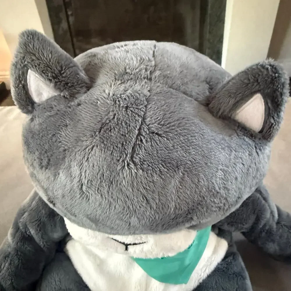 Lilly’s Love Callie the Cat Weighted Plush Gray 10